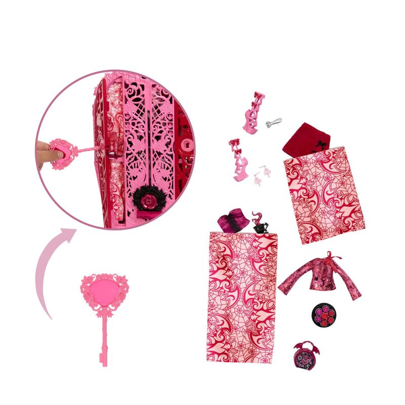 MATHYT71 HYT72 - Boneca Monster High - Draculaura - Garden Mysteries - Mattel 3.jpg