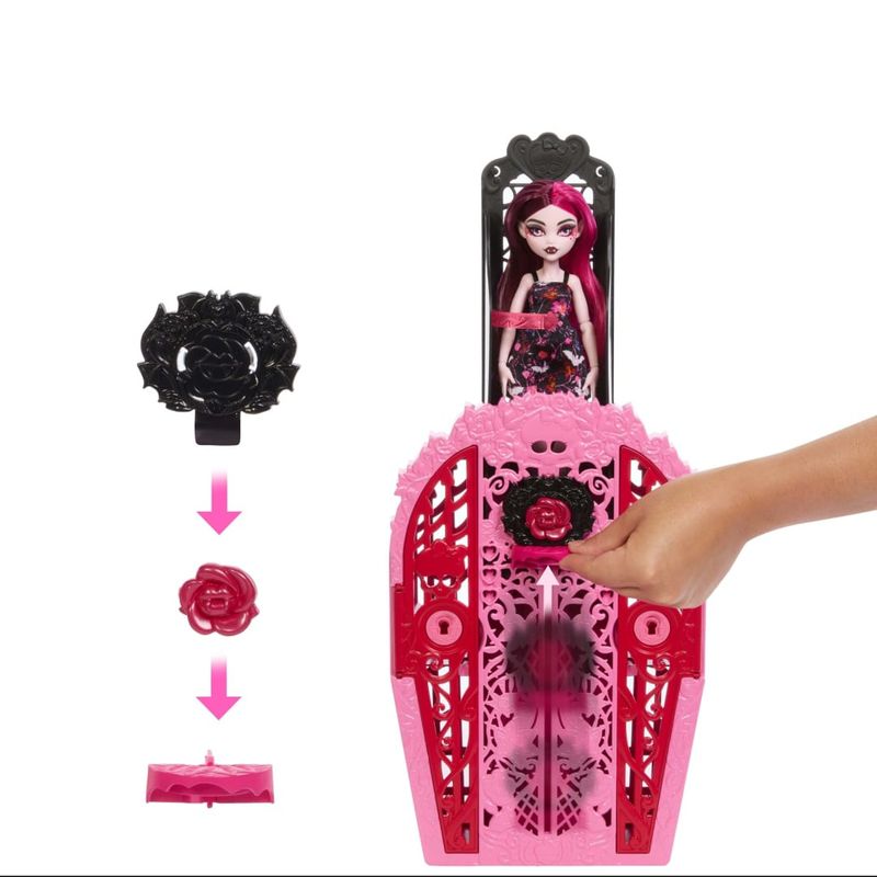 MATHYT71 HYT72 - Boneca Monster High - Draculaura - Garden Mysteries - Mattel 5.jpg