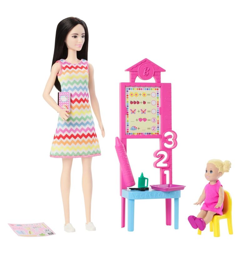 MATJCR71 JCR77 - Playset Barbie - Professora - Profissoes - Mattel 1.jpg