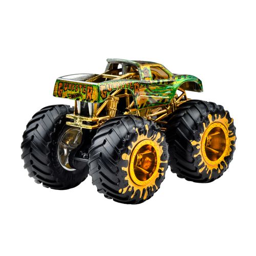 Carrinho Hot Wheels - Gunkster - Trophy Champions - Monster Truck - 1:64 - Mattel