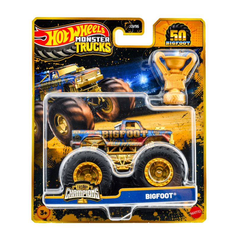 MATJDV96 JDV97 - Carrinho Hot Wheels - Bigfoot - Trophy Champions - Monster Truck - 164 - Mattel 1.jpg