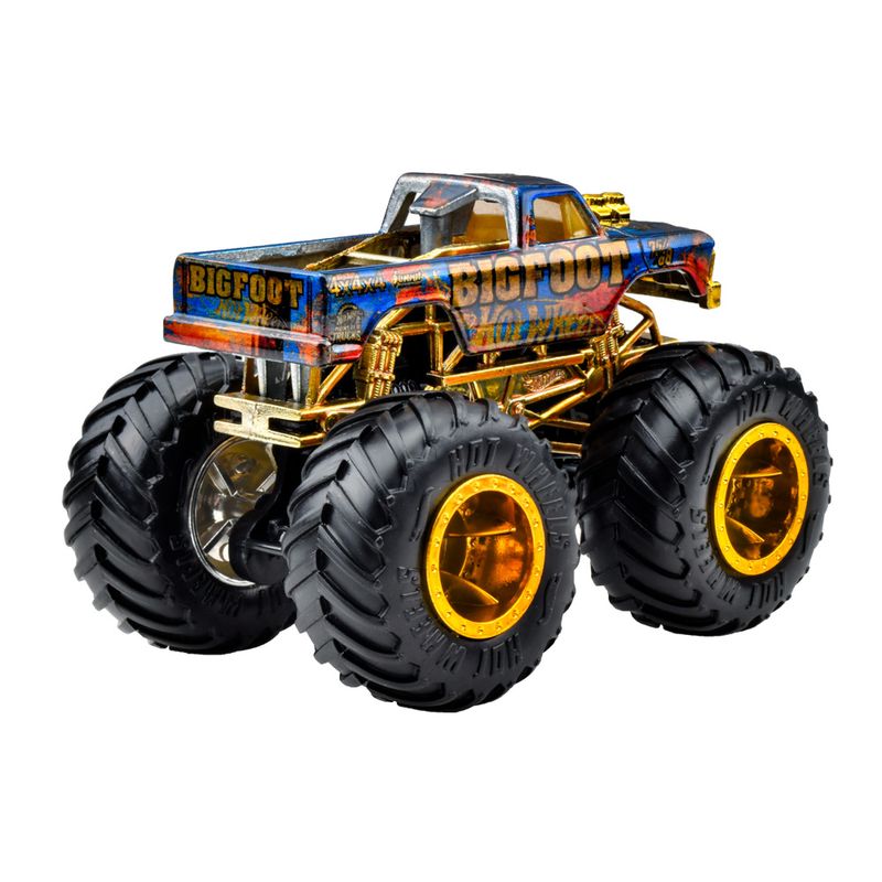 MATJDV96 JDV97 - Carrinho Hot Wheels - Bigfoot - Trophy Champions - Monster Truck - 164 - Mattel 3.jpg