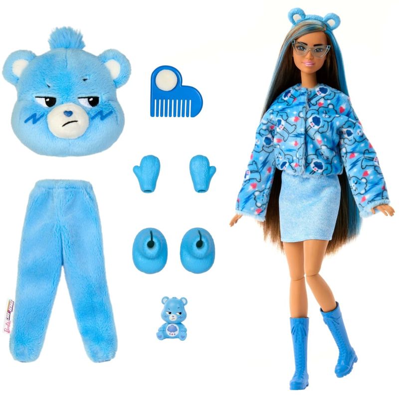 MATJCN93 JCN96 - Boneca Barbie - Grumpy Bear - Ursinhos Carinhosos - Cutie Reveal - Mattel 2.jpg
