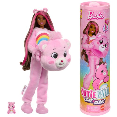 Boneca Barbie - Cheer Bear - Ursinhos Carinhosos - Cutie Reveal - Mattel