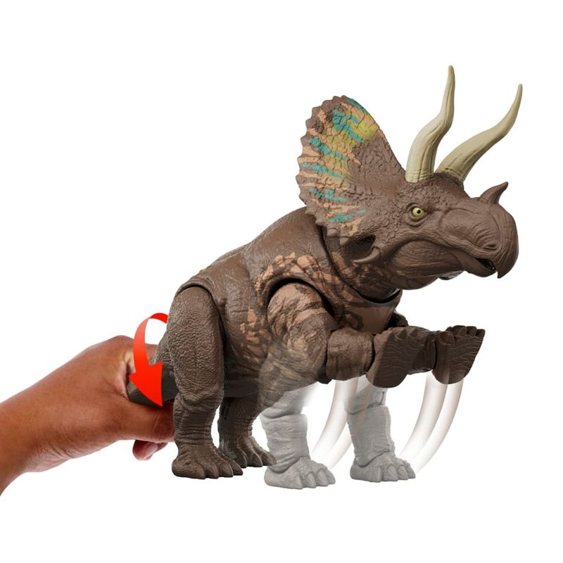 MATJGB92 JGB93 - Dinossauro Articulado - Eotriceratops - Gigantic Thrashers - 32 cm - Mattel 5.jpg
