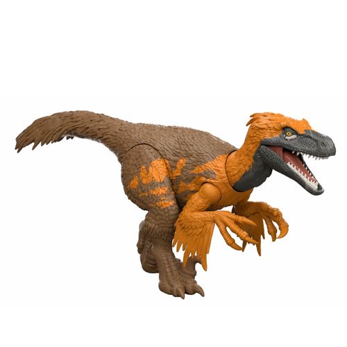 Dinossauro Articulado com Som - Utahraptor - Wild Roar - Jurassic World - 30 cm - Mattel