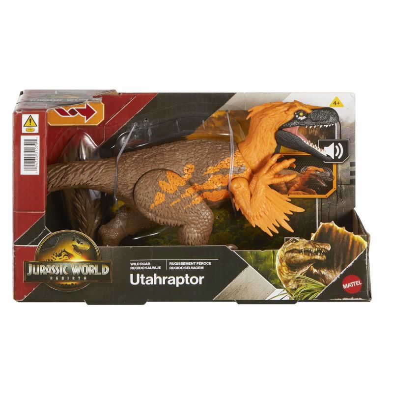 MATJGB87 JGC80 - Dinossauro Articulado com Som - Utahraptor - Wild Roar - Jurassic World - 30 cm - Mattel 2.jpg