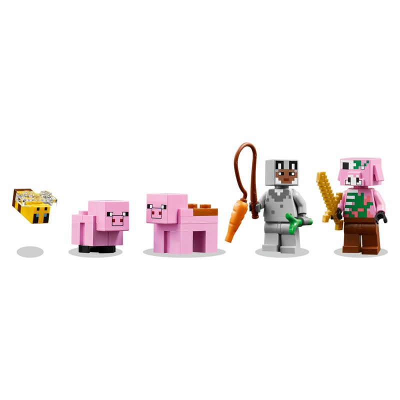LEG21268 - LEGO Minecraft - A Casa do Porquinho - 238 Pecas - 21268 3.jpg