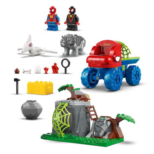 LEGO Marvel - Equipe Spidey Dino ao resgate - 136 Peças - 11199