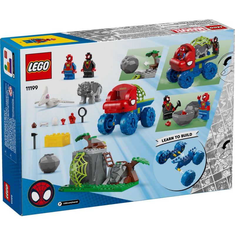 LEG11199 - LEGO Marvel - Equipe Spidey Dino ao resgate - 136 Pecas - 11199 5.jpg