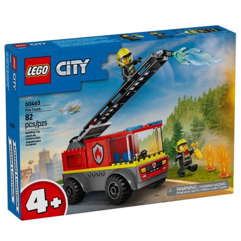 LEG60463 - LEGO City - Caminhao de Escada de Incendio - 82 Pecas - 60463 1.jpg