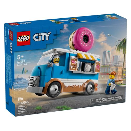 LEGO City - Caminhão de Donuts - 196 Peças - 60452