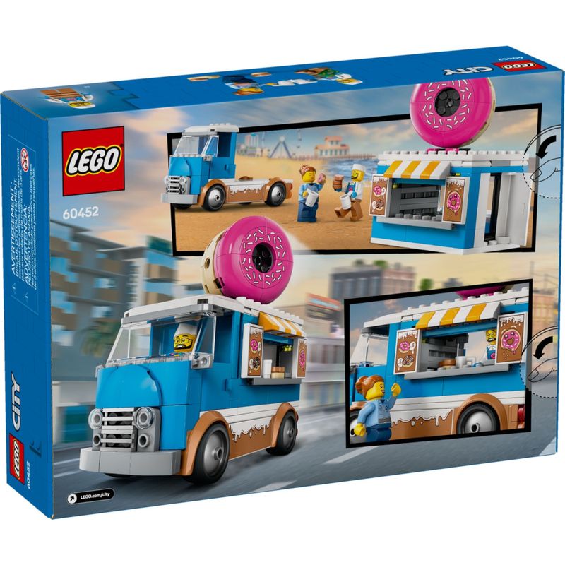 LEG60452 - LEGO City - Caminhao de Donuts - 196 Pecas - 60452 5.jpg