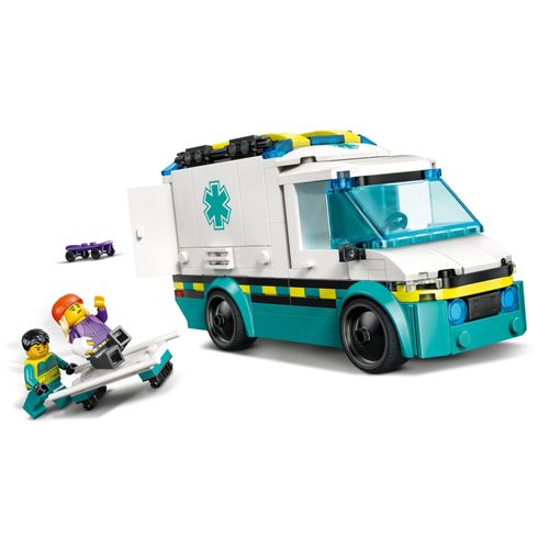 LEGO City - Ambulância de Emergência - 184 Peças - 60451