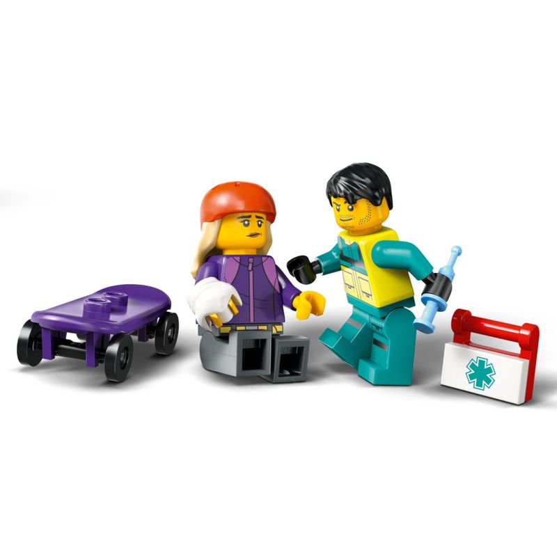 LEG60451 - LEGO City - Ambulancia de Emergencia - 184 Pecas - 60451 4.jpg