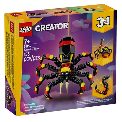 LEGO Creator 3 em 1 - Animais selvagens: Família Panda - 626 Peças - 31165