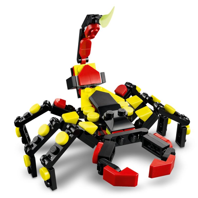 LEG31159 - LEGO Creator 3 em 1 - Animais Selvagens Aranha Surpreendente - 153 Pecas - 31159 3.jpg