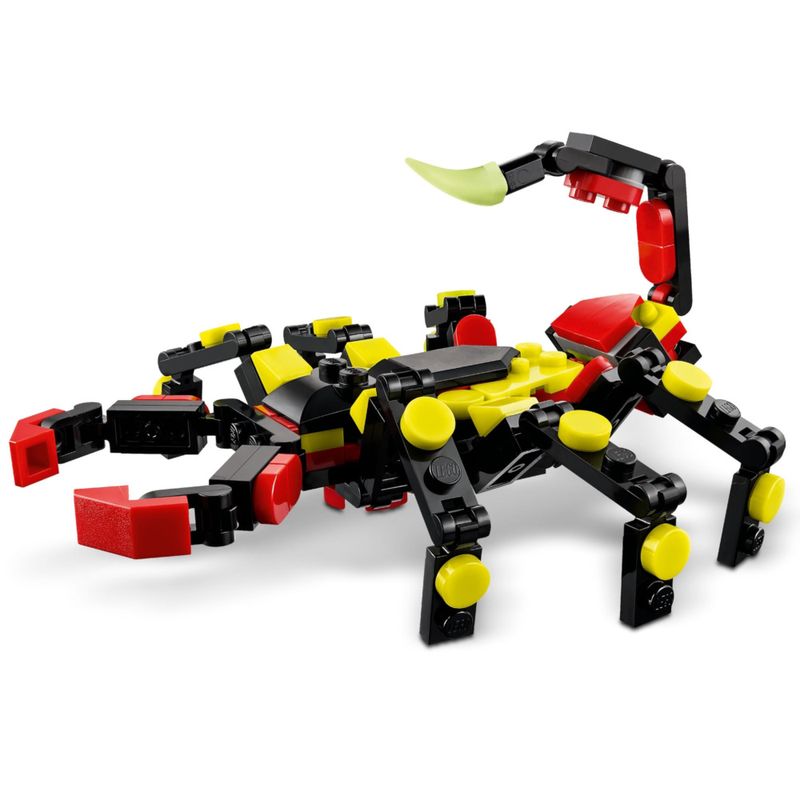 LEG31159 - LEGO Creator 3 em 1 - Animais Selvagens Aranha Surpreendente - 153 Pecas - 31159 6.jpg