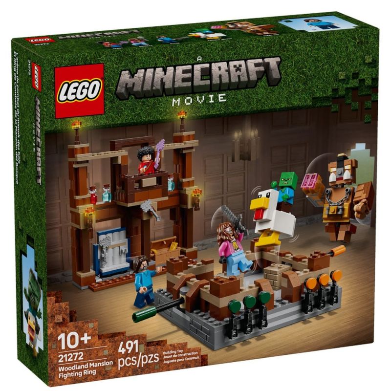 LEG21272 - LEGO Minecraft - Ringue de Luta da Mansao Woodland - 491 Pecas - 21272 1.jpg