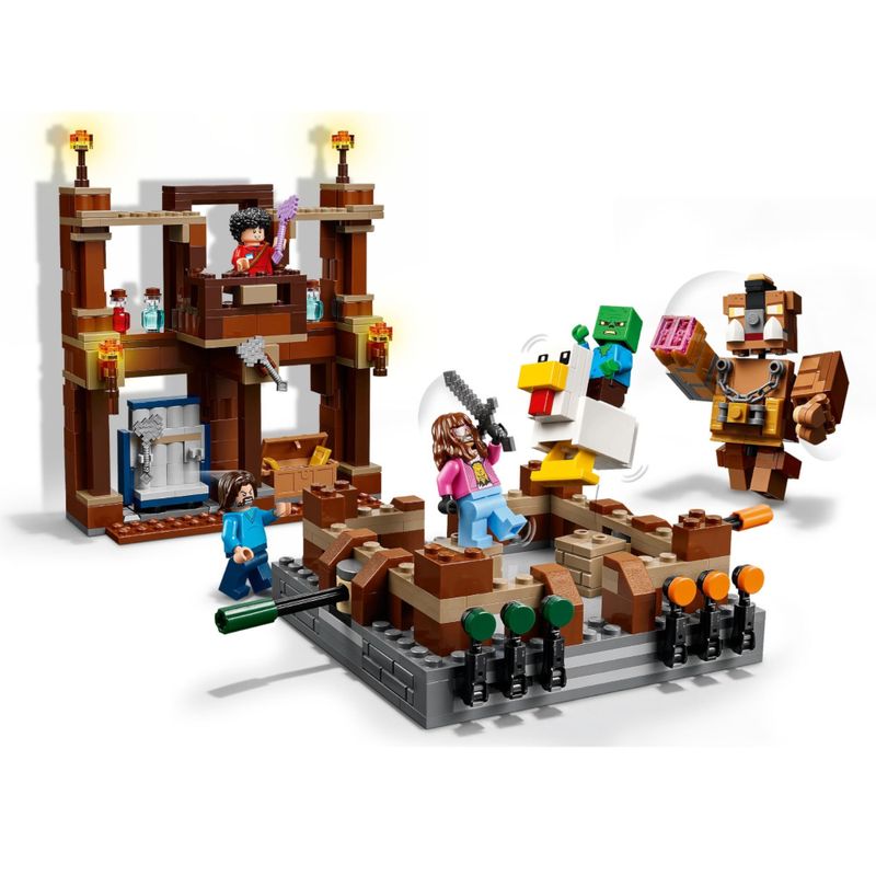 LEG21272 - LEGO Minecraft - Ringue de Luta da Mansao Woodland - 491 Pecas - 21272 3.jpg