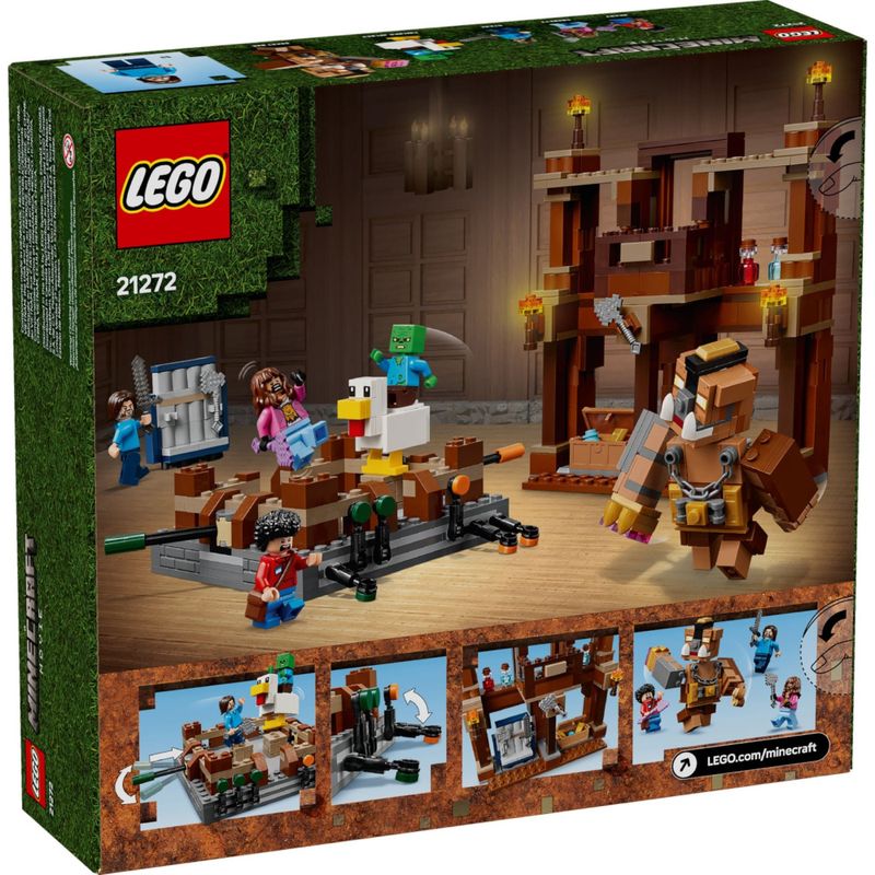 LEG21272 - LEGO Minecraft - Ringue de Luta da Mansao Woodland - 491 Pecas - 21272 5.jpg