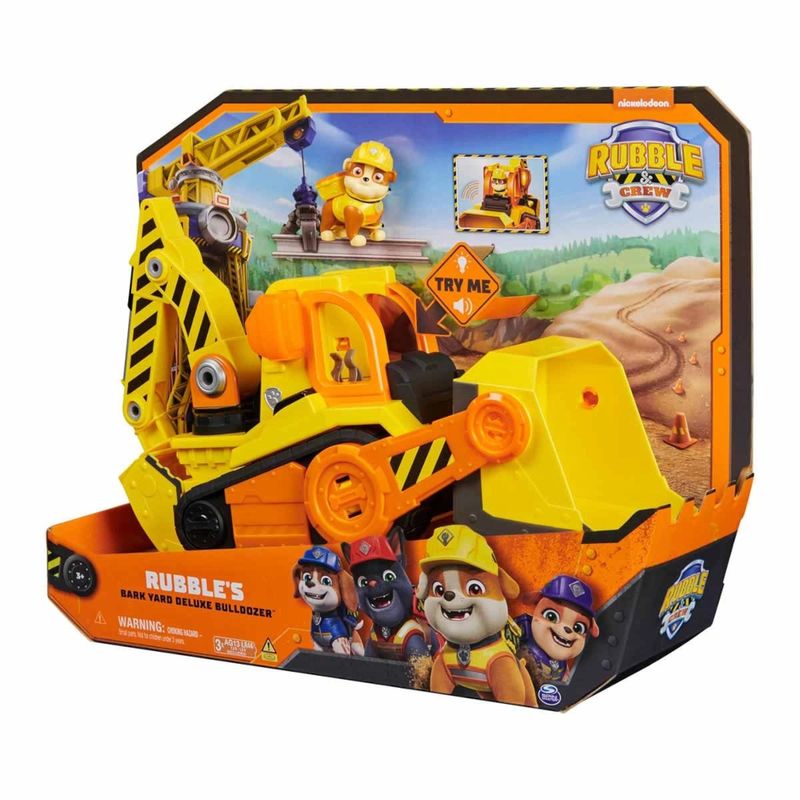 SUN3799 - Veiculo com Som e Luz - Escavadeira Deluxe do Rubble - Patrulha Canina - Sunny 8.jpg