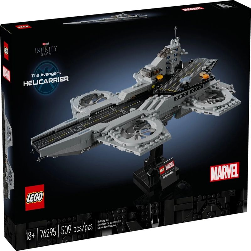 LEG76295 - LEGO Marvel - Porta-Avioes dos Vingadores - 509 Pecas - 76295 1.jpg