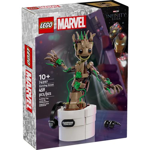 LEGO Marvel - Groot Dançante - 459 Peças - 76297