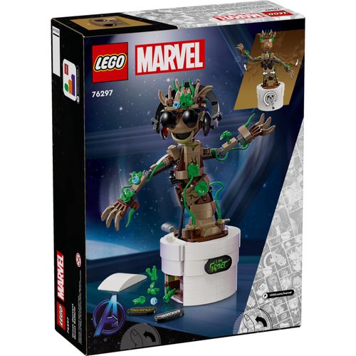 LEGO Marvel - Groot Dançante - 459 Peças - 76297