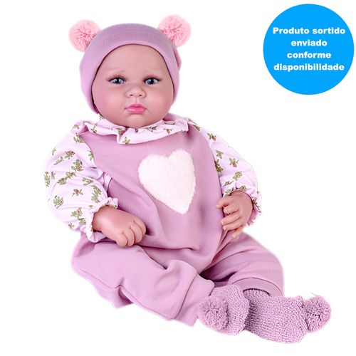 Boneca Reborn - Baby Moments - Sortido - Cotiplás