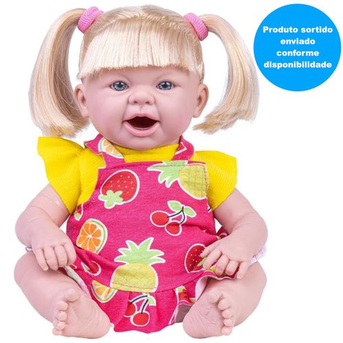 Boneca Reborn - Papinha - Sonho Azul - Sortido - Cotiplás