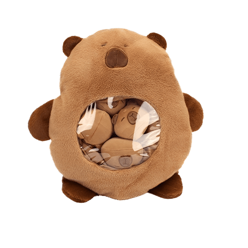 Pelúcia Capivara - Mamãe Capivara - BBR Toys