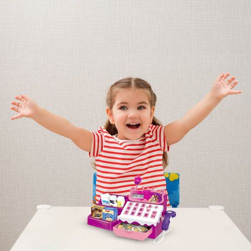 Caixa Registradora com Luz e Som - Princesas - Disney - Multikids