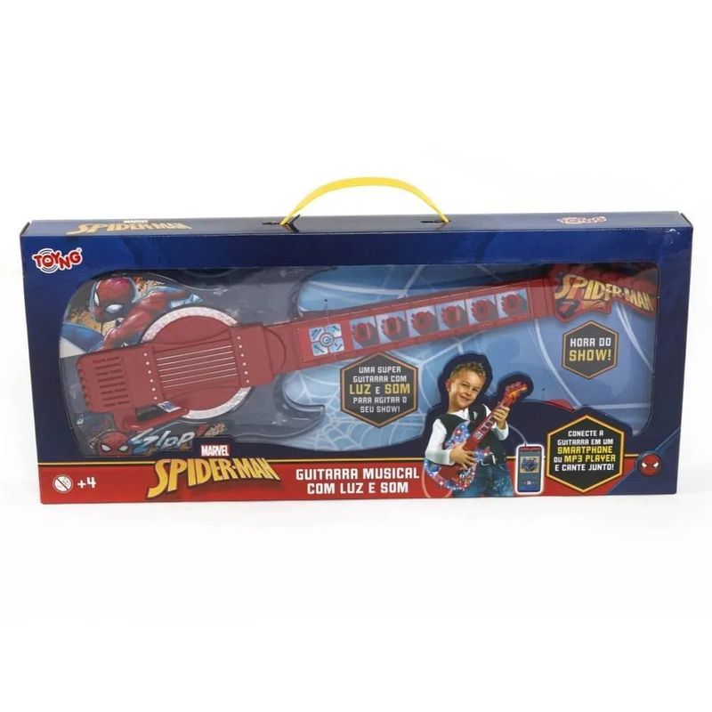 TOY51094 - Guitarra com Luz e Som - Spider-Man - Marvel - Toyng 2.jpg