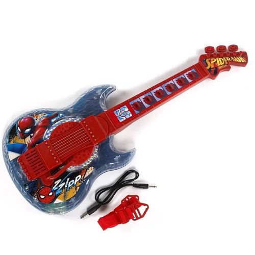 Guitarra com Luz e Som - Spider-Man - Marvel - Toyng