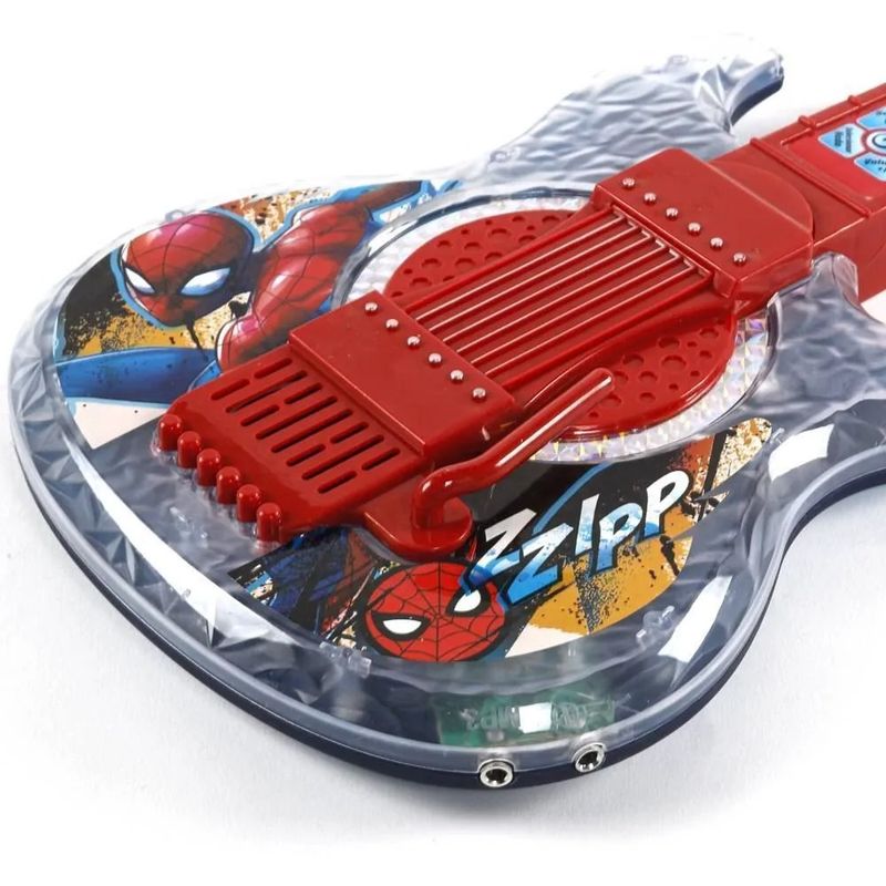 TOY51094 - Guitarra com Luz e Som - Spider-Man - Marvel - Toyng 4.jpg