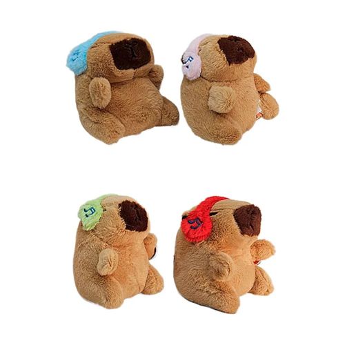 Chaveiro - Pelúcia - Capivara com Som - Sortido - BBR Toys