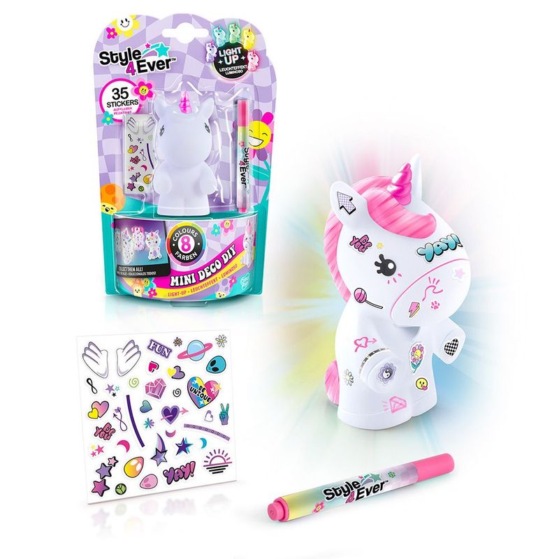 FUCF0150-5 - Mini Luminaria Unicornio - Style 4 Ever - Fun 4