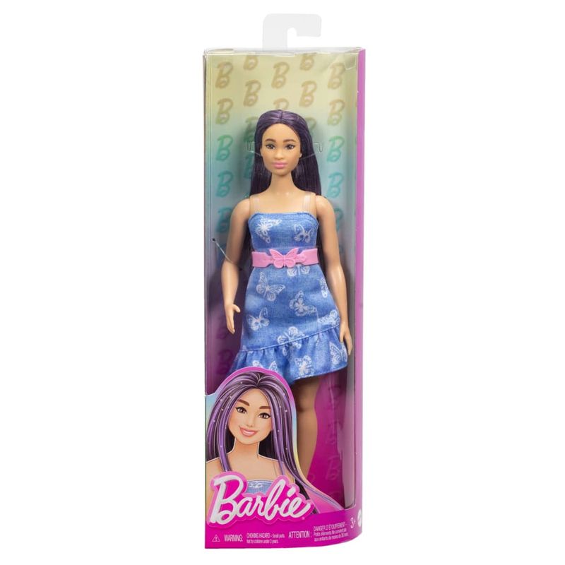 MATFBR37-231---Boneca-Barbie---Vestido-de-Borboletas-e-Botas-Rosas---Fashionista---Mattel-2