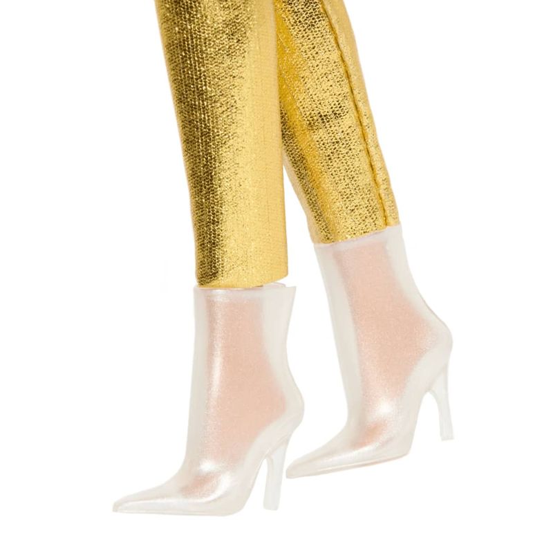 MATFBR37 222 - Boneca Barbie - Olhar Dourado - Fashionista - Mattel 4