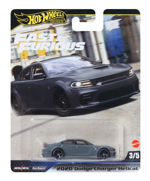 Carrinho Hot Wheels - Dodge Charger Hellcat 2020 - Fast & Furious - 1:64 - Mattel