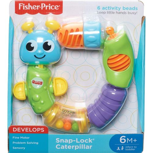 Brinquedo Infantil - Centopeia Encaixa e Puxa - Fisher-Price
