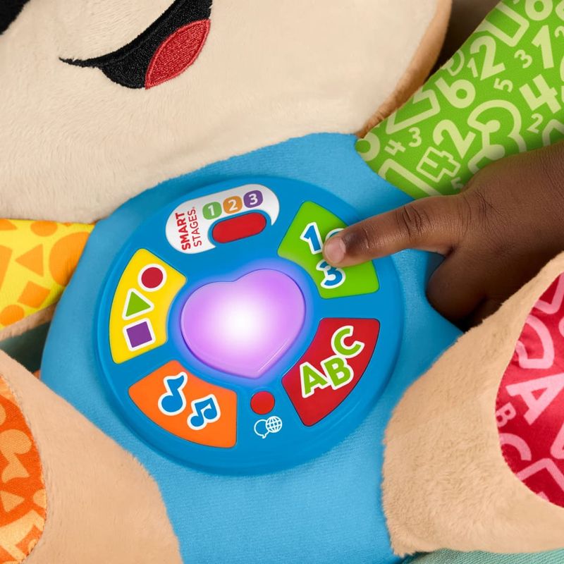 MATJFD19 - Pelucia Musical com Luz - Cachorrinho Aprende Comigo - Fisher-Price 4