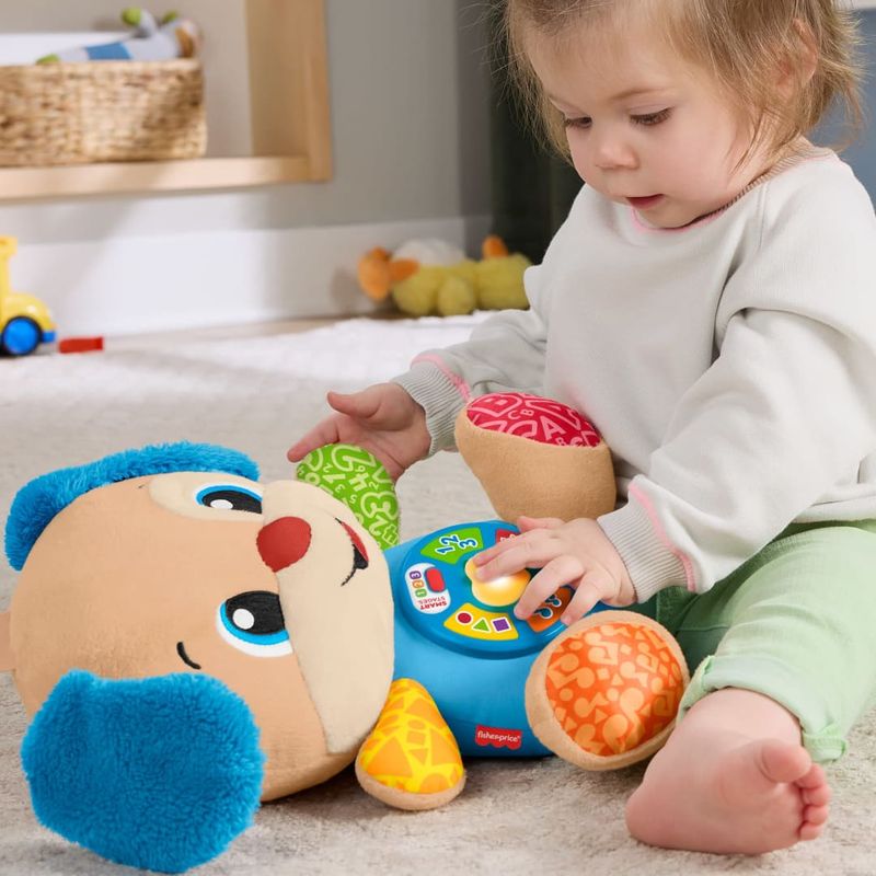 MATJFD19 - Pelucia Musical com Luz - Cachorrinho Aprende Comigo - Fisher-Price 5