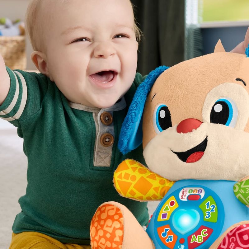 MATJFD19 - Pelucia Musical com Luz - Cachorrinho Aprende Comigo - Fisher-Price 6