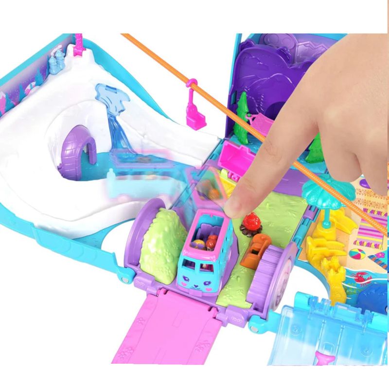 MATJCC22 - Playset Polly Pocket - Micro Conjunto Aventuras - PET Movel - Mattel 2