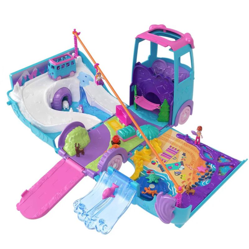 MATJCC22 - Playset Polly Pocket - Micro Conjunto Aventuras - PET Movel - Mattel 3