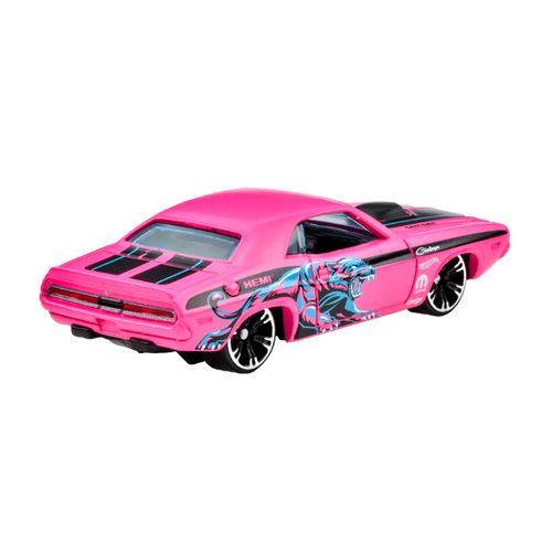 Carrinho Hot Wheels - Dodge Hemi Challenger 1970 - Neon Speeders - 1:64 - Mattel