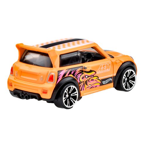 Carrinho Hot Wheels - Mini Cooper S Challenge - Neon Speeders - 1:64 - Mattel
