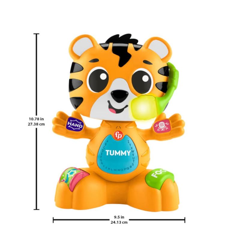 MATHYL13 - Esquadrao Musical - Tigre Cante Comigo - Fisher-price - Mattel 2